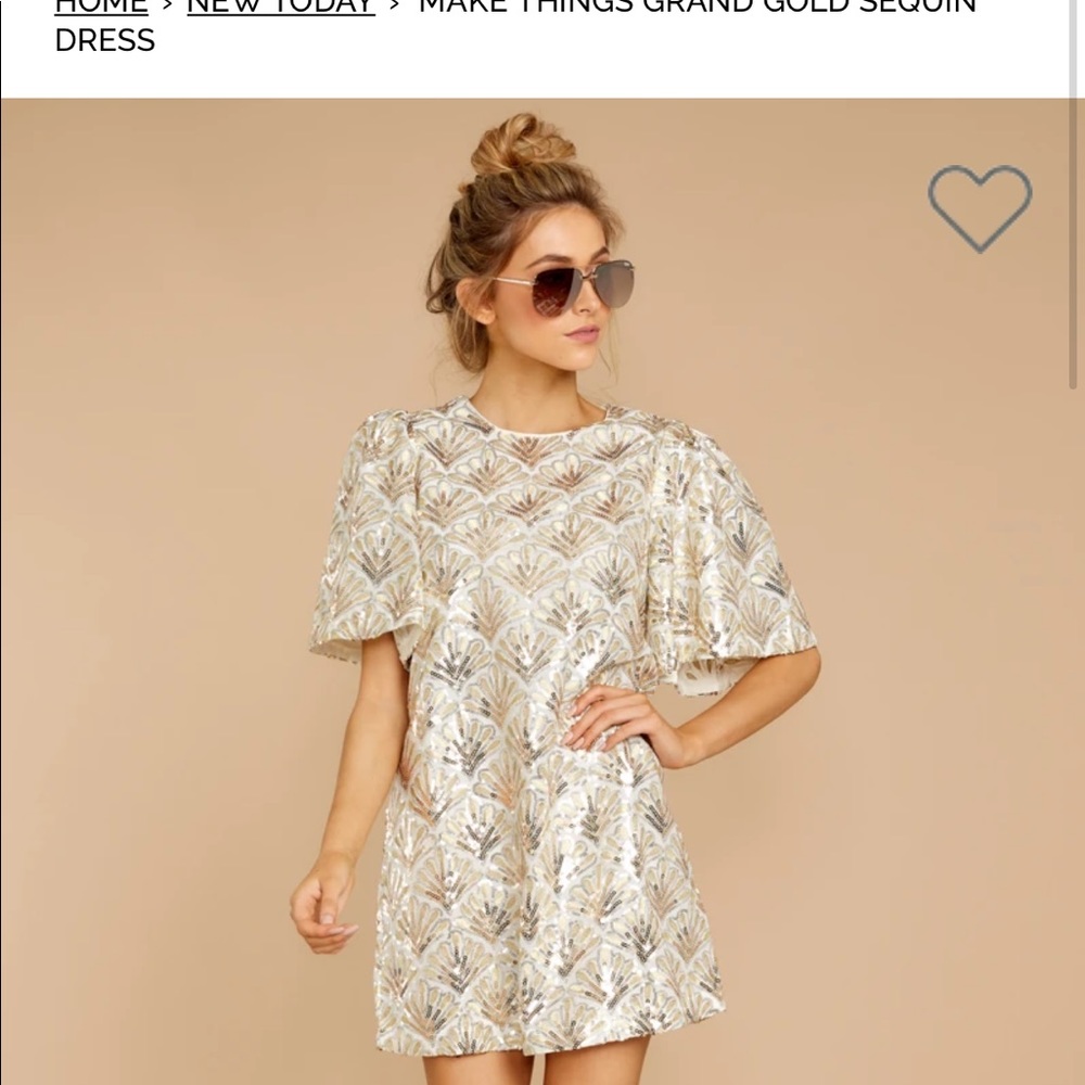 Red Dress Boutique Sequin Dress